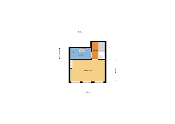 Floorplan - Noorderhavenkade 137A03, 3039 RP Rotterdam